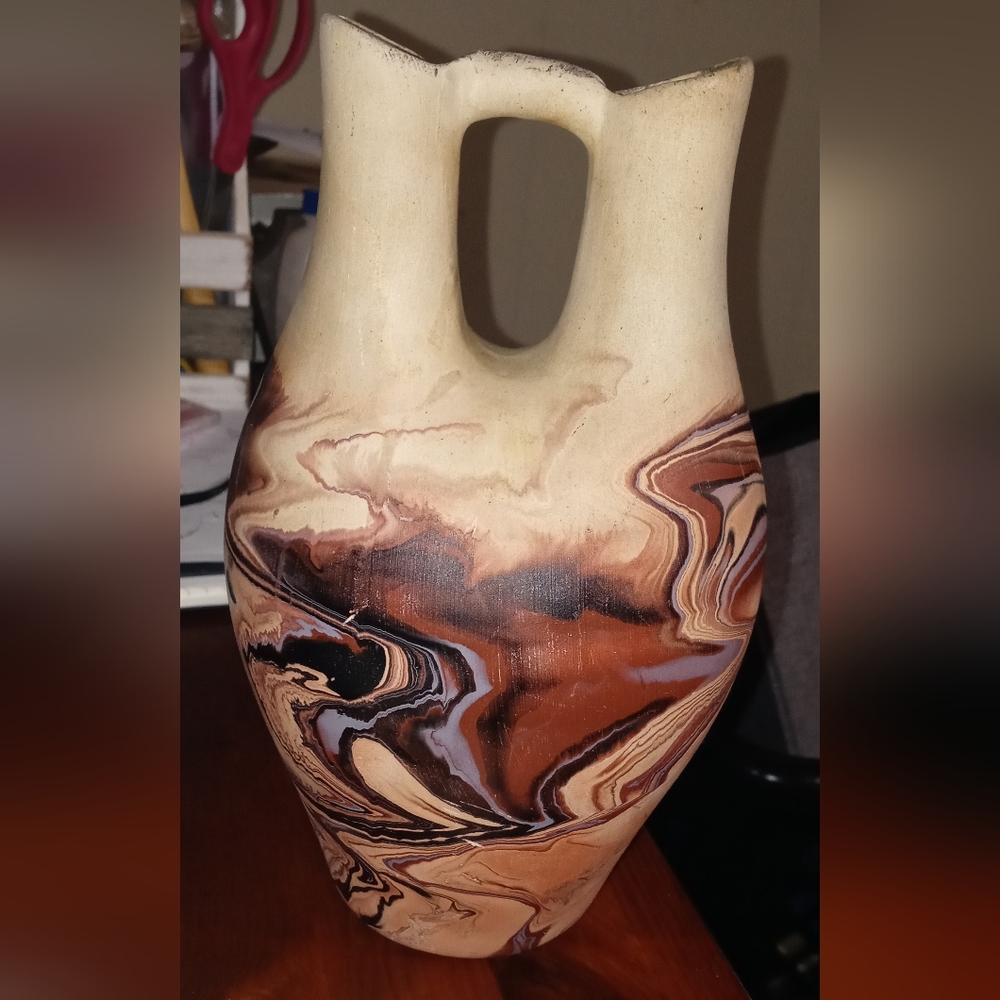 Vintage Indian wedding vase